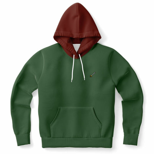 Attack (T) Skillcape Hoodie - V.1 Green